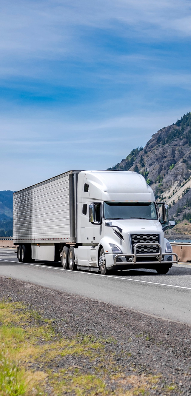 refrigerator truck onroad