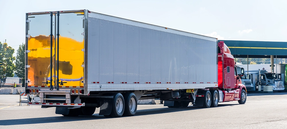 dry van freight at cross border road